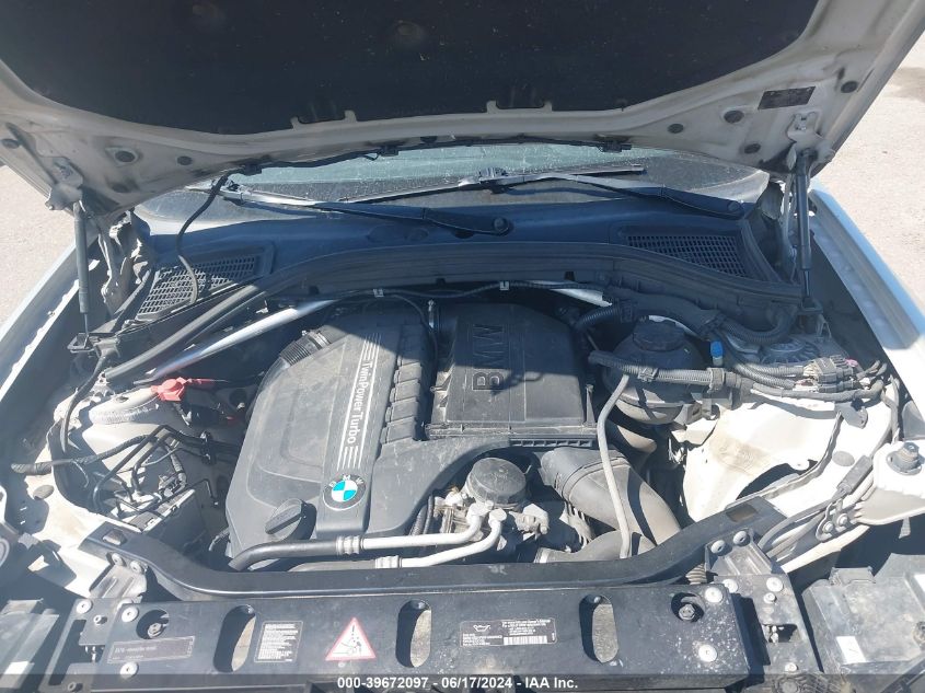 2011 BMW X3 xDrive35I VIN: 5UXWX7C51BL734653 Lot: 39672097