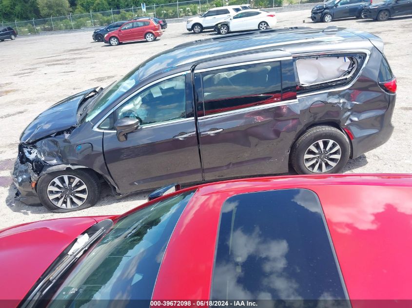 2021 Chrysler Pacifica Hybrid Touring L VIN: 2C4RC1L72MR596480 Lot: 39672098