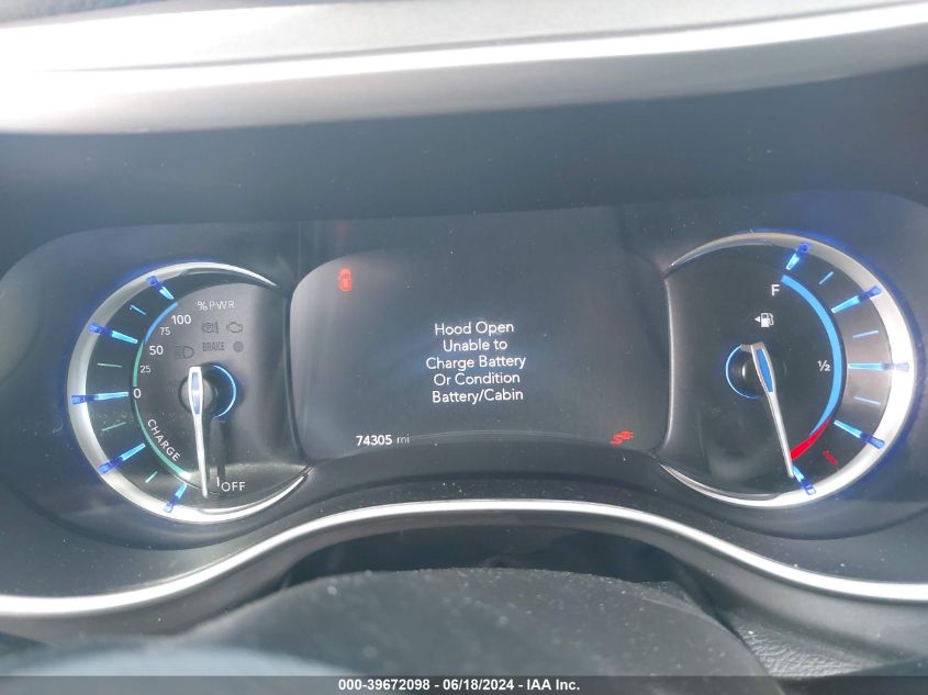 2021 Chrysler Pacifica Hybrid Touring L VIN: 2C4RC1L72MR596480 Lot: 39672098