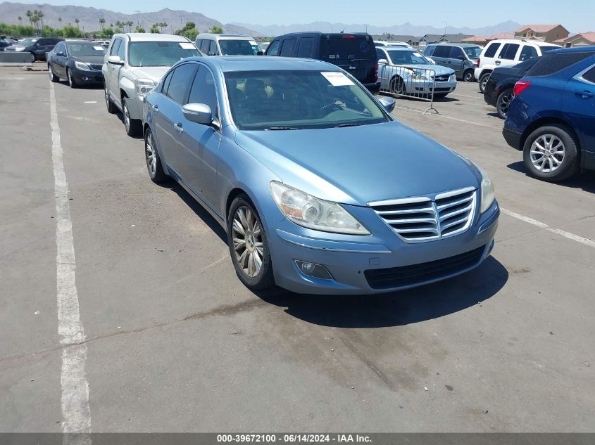 2009 Hyundai Genesis 3.8 VIN: KMHGC46E79U026841 Lot: 39672100