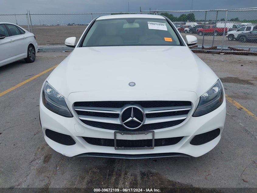 2015 Mercedes-Benz C 300 Luxury/Sport VIN: 55SWF4JB2FU095640 Lot: 39672109