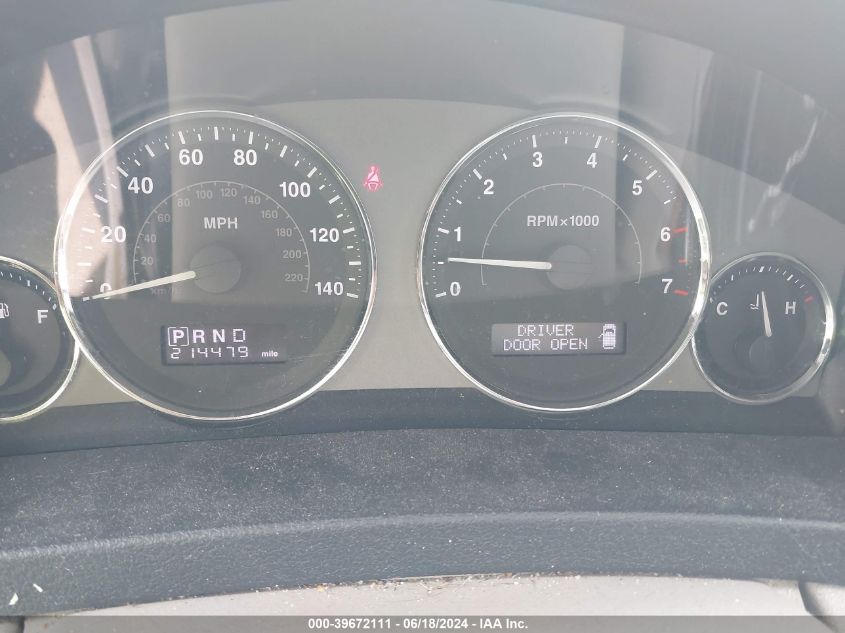 2009 Jeep Grand Cherokee Limited VIN: 1J8GR58K89C536867 Lot: 39672111