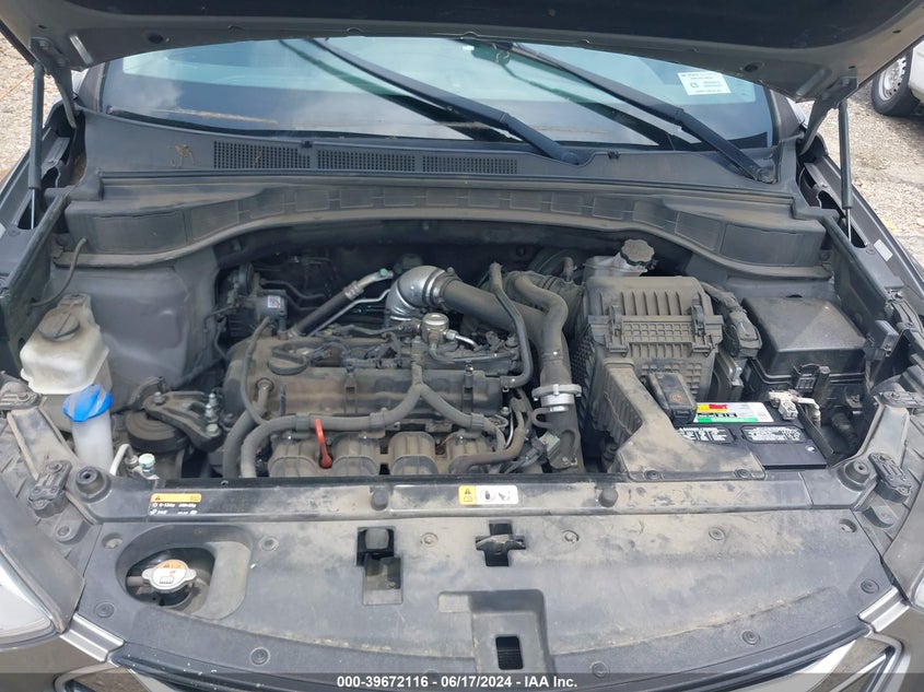 2015 Hyundai Santa Fe Sport 2.0L Turbo VIN: 5XYZU3LA7FG284313 Lot: 39672116