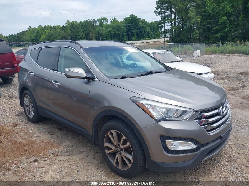 2015 Hyundai Santa Fe Sport 2.0L Turbo VIN: 5XYZU3LA7FG284313 Lot: 39672116