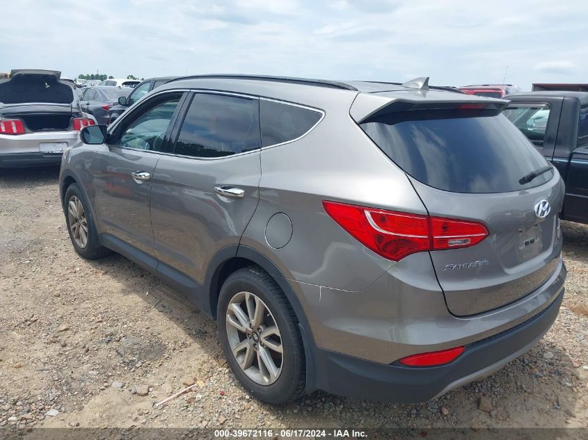 2015 Hyundai Santa Fe Sport 2.0L Turbo VIN: 5XYZU3LA7FG284313 Lot: 39672116