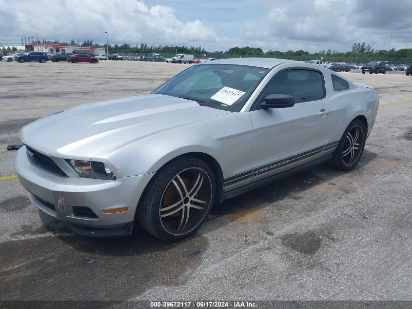 2012 Ford Mustang V6 VIN: 1ZVBP8AM8C5274765 Lot: 39672117