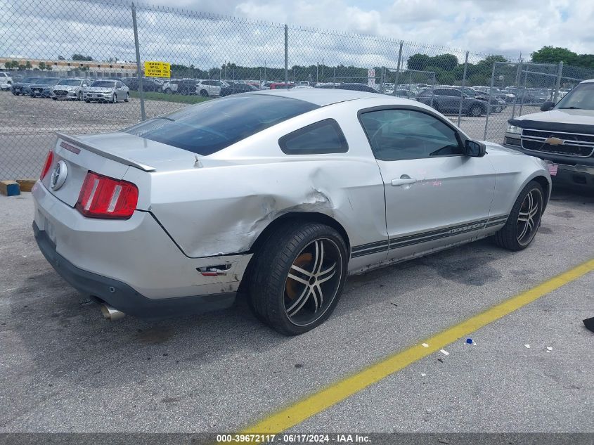 2012 Ford Mustang V6 VIN: 1ZVBP8AM8C5274765 Lot: 39672117