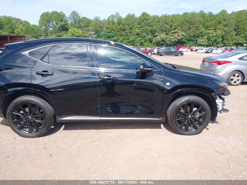 2023 Lexus Nx 350 F Sport Handling VIN: 2T2KGCEZ7PC018598 Lot: 39672119