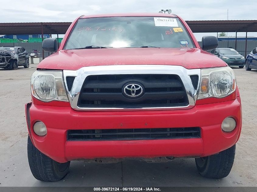 2005 Toyota Tacoma Double Cab Prerunner VIN: 3TMJU62N15M001067 Lot: 39672124