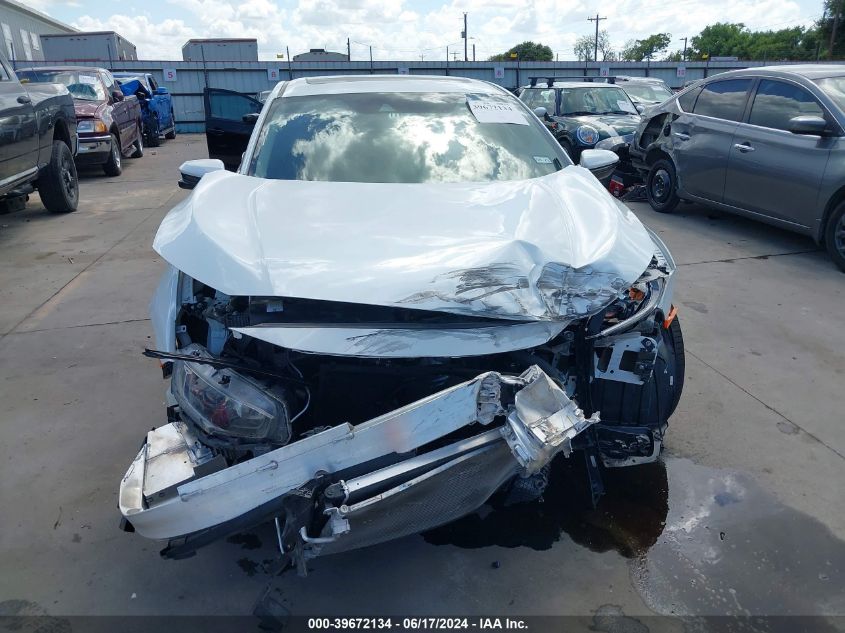 2020 Honda Civic Ex VIN: 19XFC1F31LE025154 Lot: 39672134