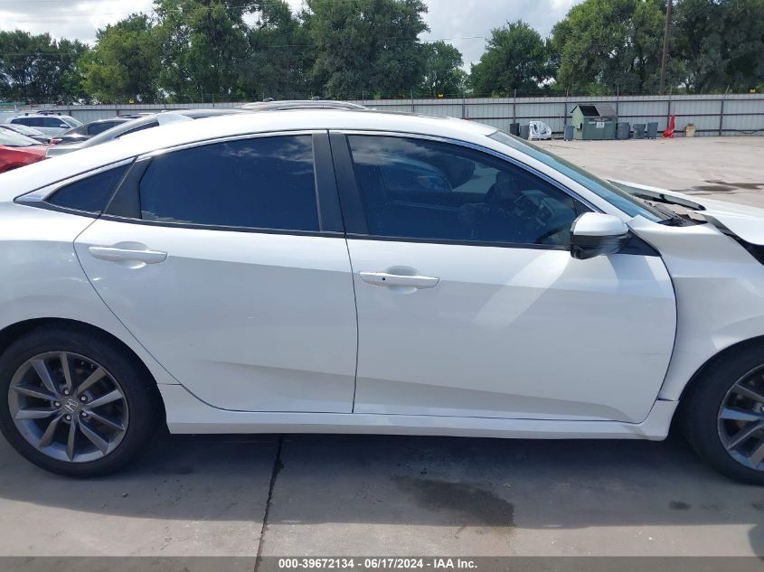 2020 Honda Civic Ex VIN: 19XFC1F31LE025154 Lot: 39672134