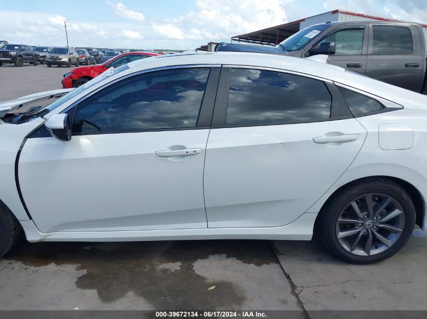 2020 Honda Civic Ex VIN: 19XFC1F31LE025154 Lot: 39672134