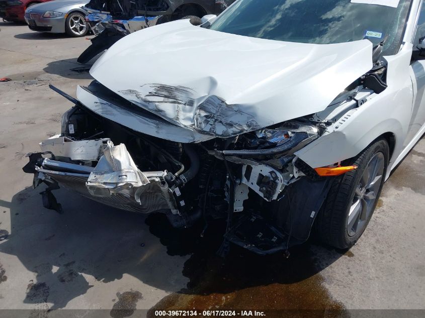 2020 Honda Civic Ex VIN: 19XFC1F31LE025154 Lot: 39672134