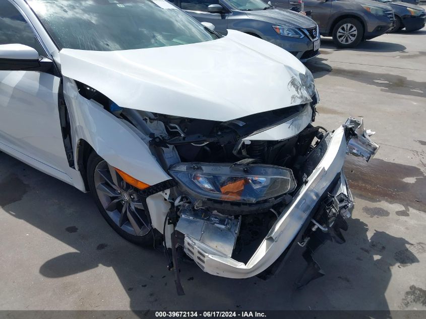 2020 Honda Civic Ex VIN: 19XFC1F31LE025154 Lot: 39672134