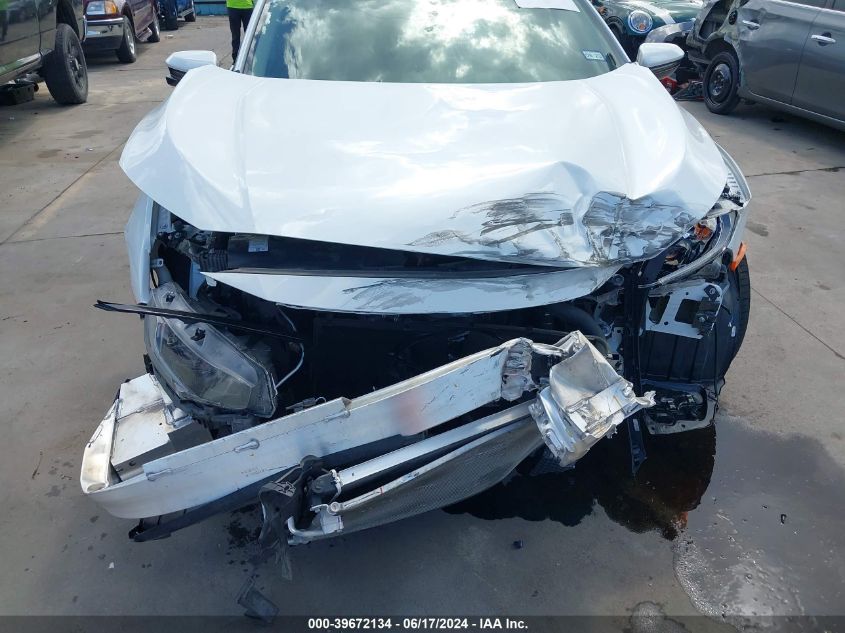 2020 Honda Civic Ex VIN: 19XFC1F31LE025154 Lot: 39672134