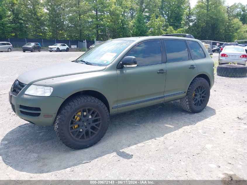 2005 Volkswagen Touareg V8 VIN: WVGZM77L05D070419 Lot: 39672141