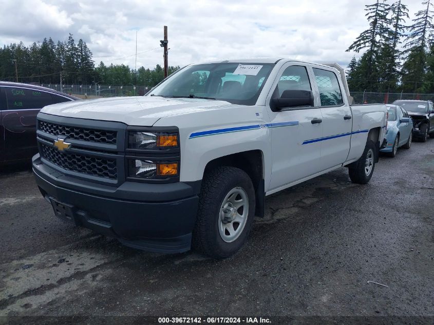 2015 Chevrolet Silverado 1500 Wt VIN: 3GCPCPEH1FG393315 Lot: 39672142