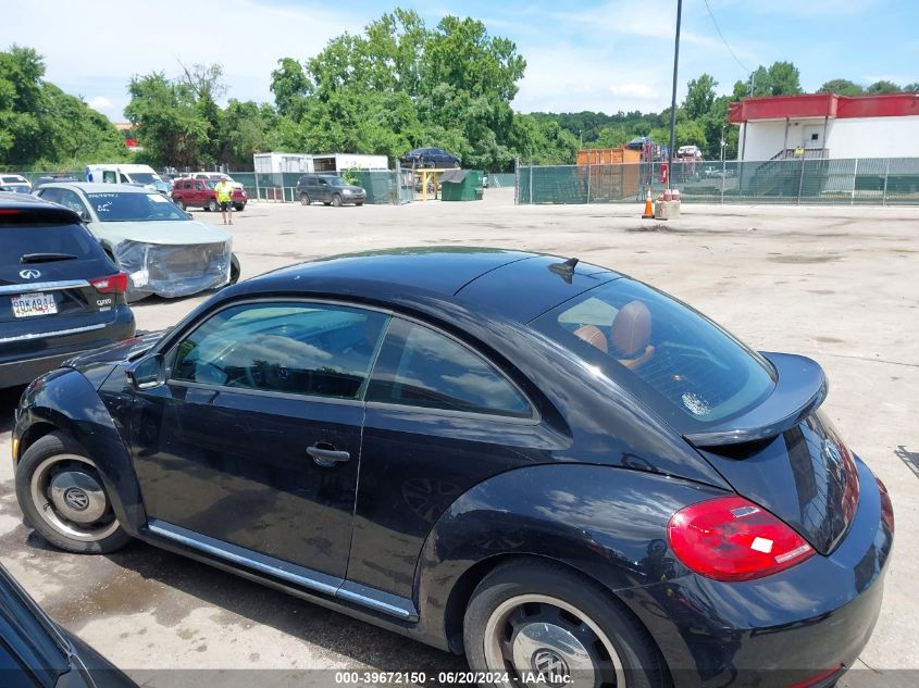 2015 Volkswagen Beetle 1.8T Classic VIN: 3VWF17ATXFM651731 Lot: 39672150