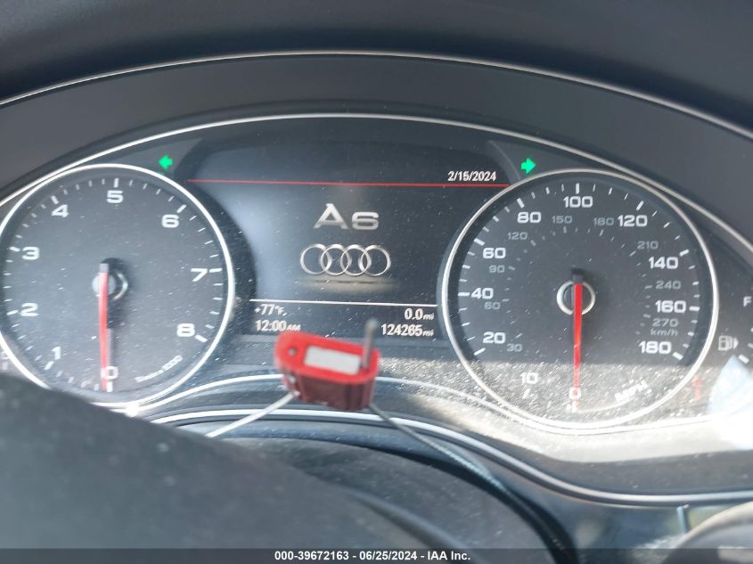 2014 AUDI A6 2.0T PREMIUM - WAUGFAFC2EN038325