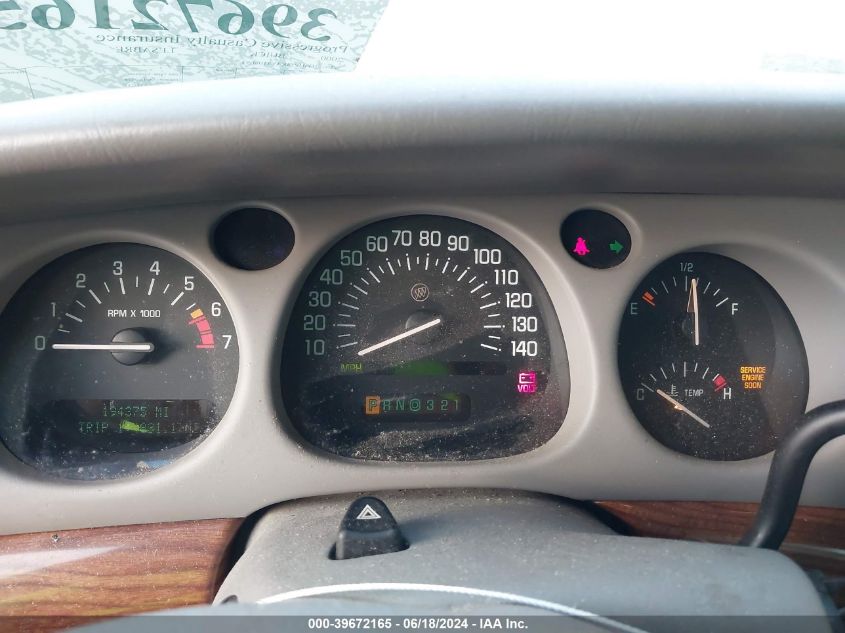 2000 Buick Lesabre Custom VIN: 1G4HP54K4Y4108693 Lot: 39672165