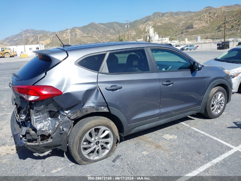 2016 Hyundai Tucson Se VIN: KM8J23A47GU136044 Lot: 39672188