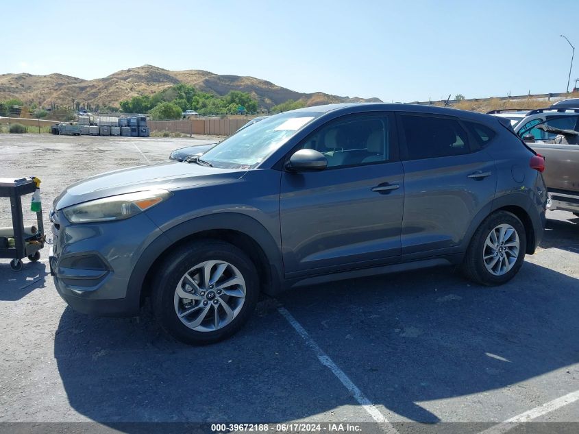 2016 Hyundai Tucson Se VIN: KM8J23A47GU136044 Lot: 39672188