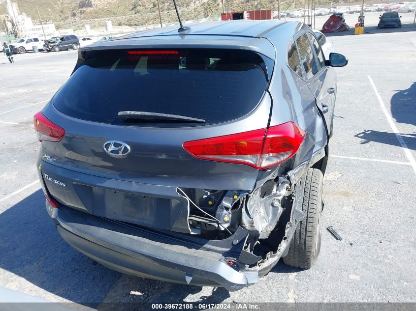 2016 Hyundai Tucson Se VIN: KM8J23A47GU136044 Lot: 39672188