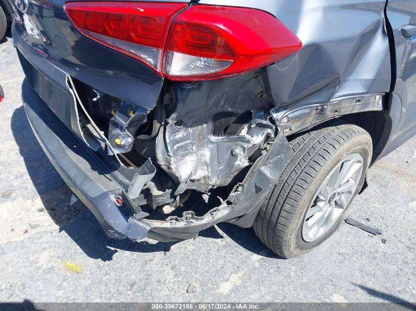 2016 Hyundai Tucson Se VIN: KM8J23A47GU136044 Lot: 39672188