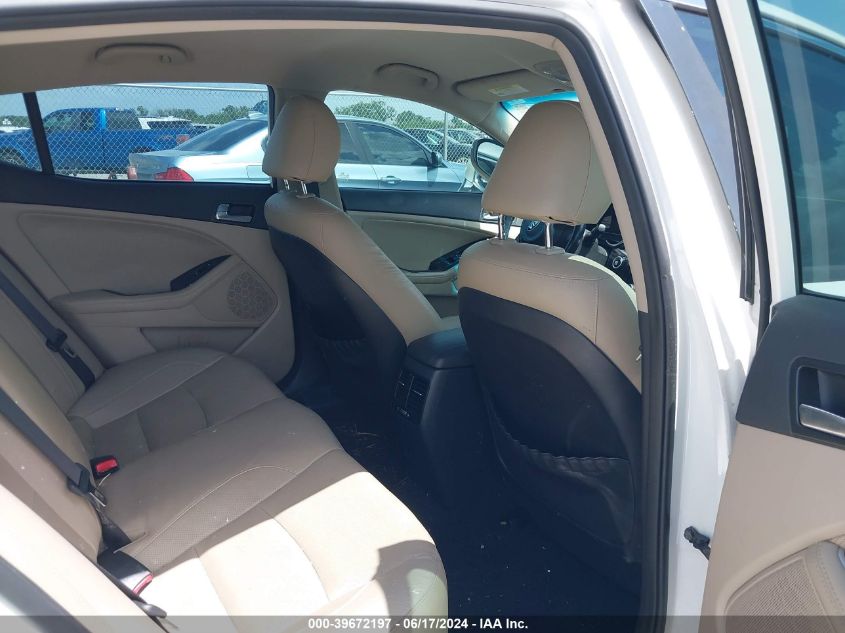 2014 Kia Optima Hybrid VIN: KNAGN4AD6E5066018 Lot: 39672197