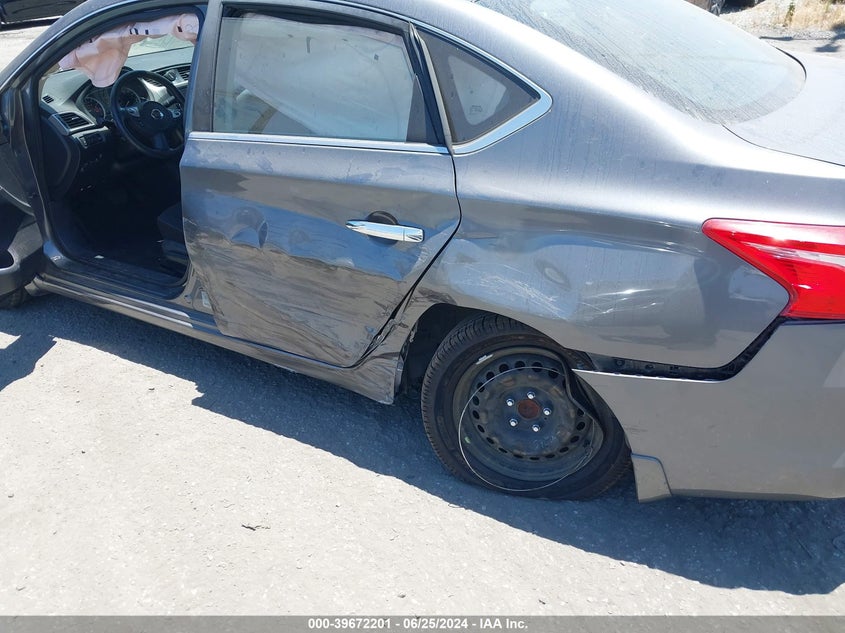 2018 Nissan Sentra S VIN: 3N1AB7AP2JY317470 Lot: 39672201