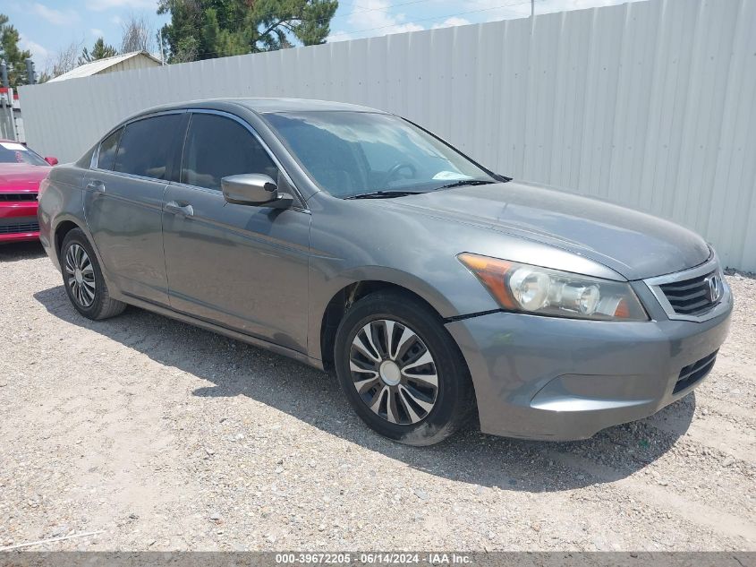 2009 Honda Accord 2.4 Lx VIN: JHMCP26339C017259 Lot: 39672205