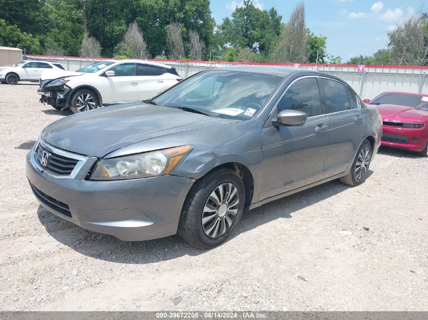 2009 Honda Accord 2.4 Lx VIN: JHMCP26339C017259 Lot: 39672205