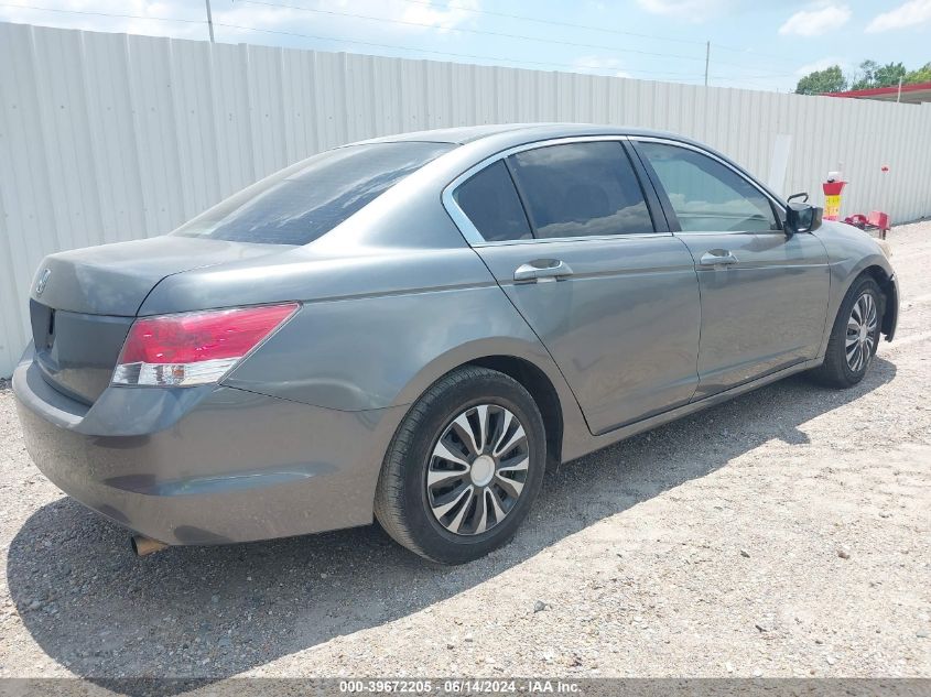 2009 Honda Accord 2.4 Lx VIN: JHMCP26339C017259 Lot: 39672205