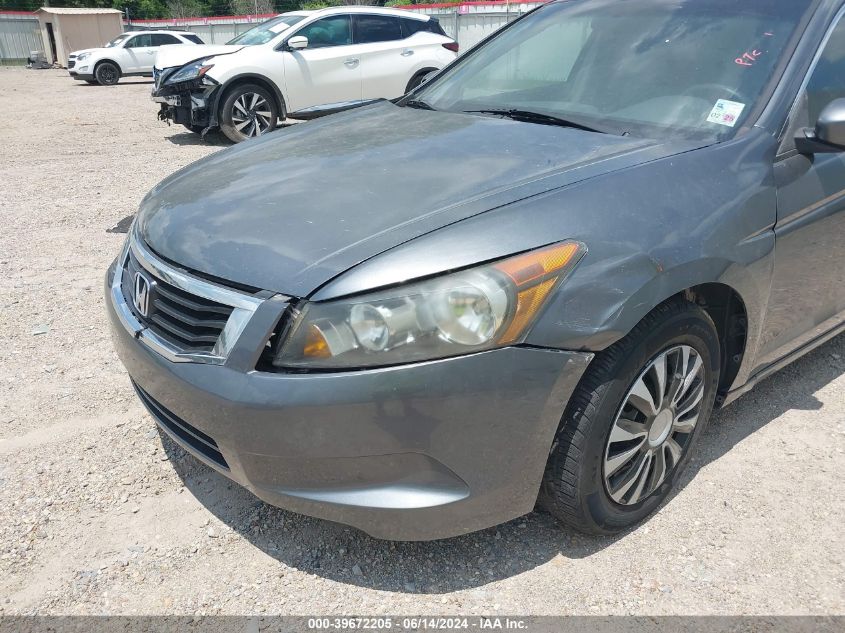 2009 Honda Accord 2.4 Lx VIN: JHMCP26339C017259 Lot: 39672205