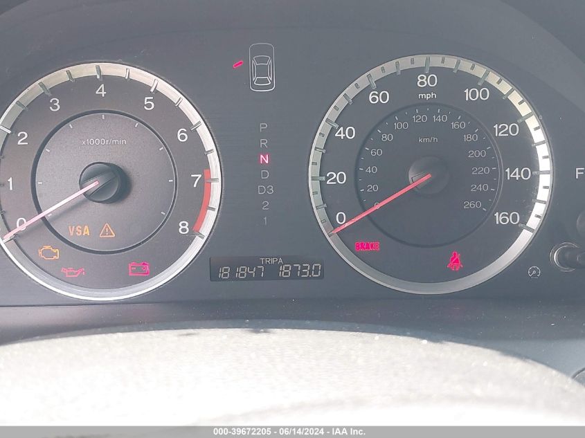 2009 Honda Accord 2.4 Lx VIN: JHMCP26339C017259 Lot: 39672205