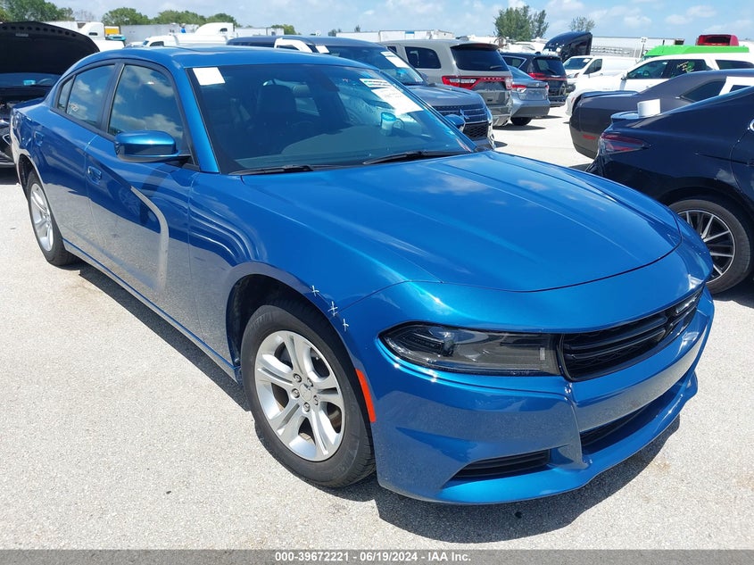 2022 Dodge Charger Sxt Rwd VIN: 2C3CDXBG1NH220081 Lot: 39672221