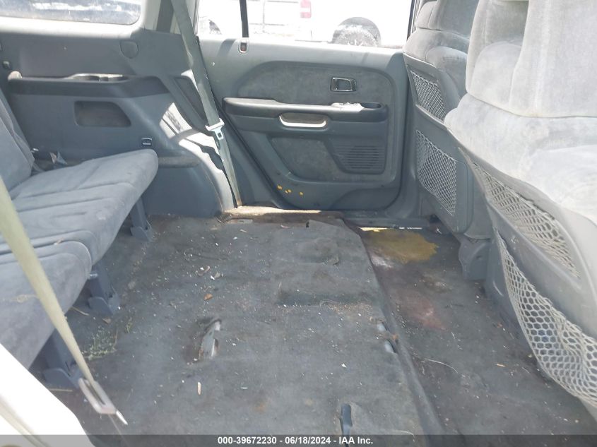 2003 Honda Pilot Ex VIN: 2HKYF18463H539941 Lot: 39672230