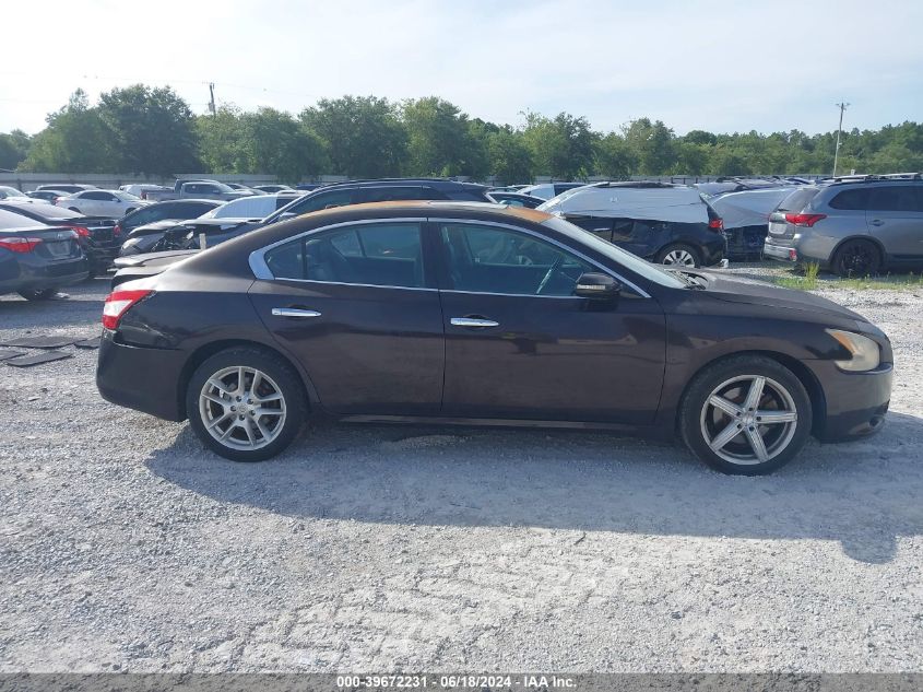 2011 Nissan Maxima 3.5 Sv VIN: 1N4AA5AP8BC838584 Lot: 39672231