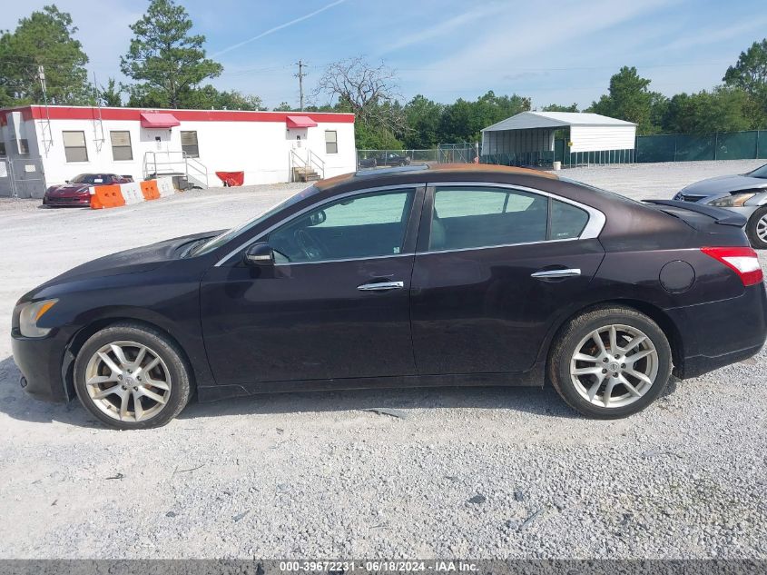2011 Nissan Maxima 3.5 Sv VIN: 1N4AA5AP8BC838584 Lot: 39672231
