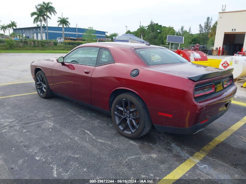 2022 Dodge Challenger Sxt VIN: 2C3CDZAG2NH263356 Lot: 39672244