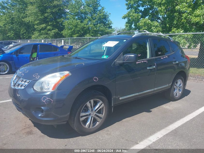 2015 Nissan Rogue Select S VIN: JN8AS5MV3FW756806 Lot: 39672245