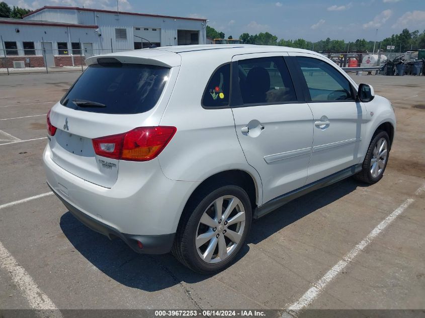 2014 Mitsubishi Outlander Sport Es VIN: 4A4AP3AU2EE023723 Lot: 39672253