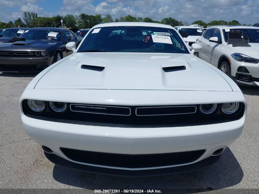 2023 Dodge Challenger Sxt VIN: 2C3CDZAG7PH601952 Lot: 39672261