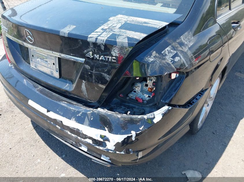2011 Mercedes-Benz C 300 Luxury 4Matic/Sport 4Matic VIN: WDDGF8BB2BR176871 Lot: 39672270