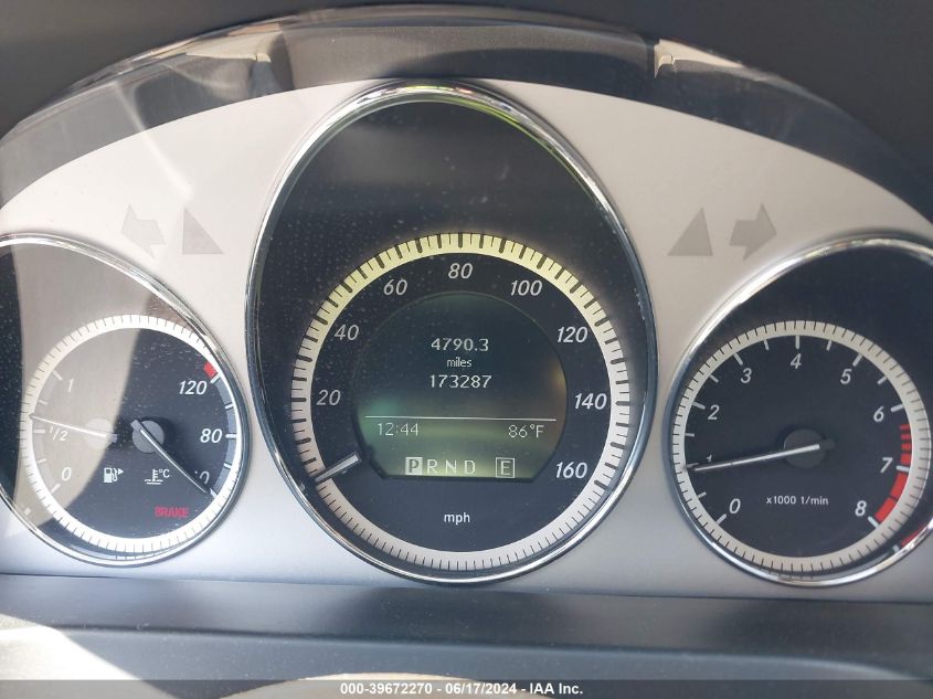 2011 Mercedes-Benz C 300 Luxury 4Matic/Sport 4Matic VIN: WDDGF8BB2BR176871 Lot: 39672270