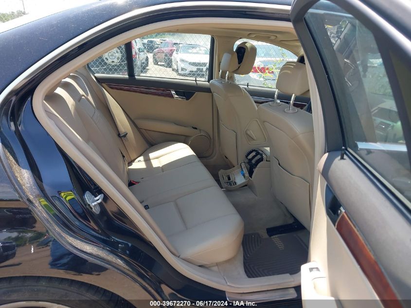 2011 Mercedes-Benz C 300 Luxury 4Matic/Sport 4Matic VIN: WDDGF8BB2BR176871 Lot: 39672270