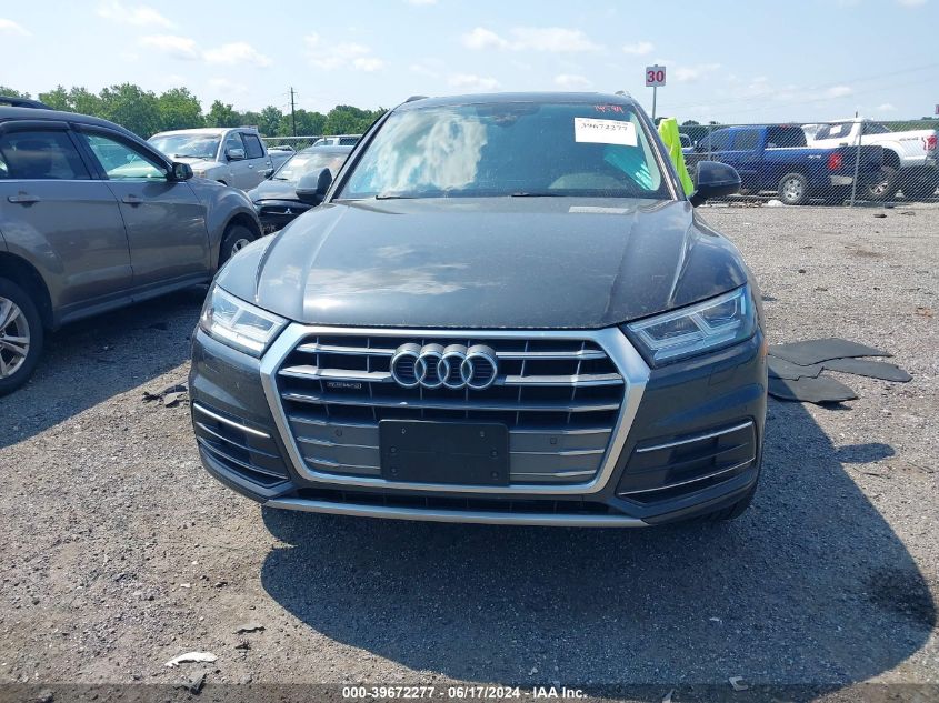 2018 Audi Q5 2.0T Premium/2.0T Tech Premium VIN: WA1BNAFY2J2229325 Lot: 39672277