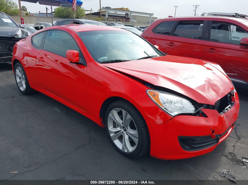 2011 Hyundai Genesis 2.0T VIN: KMHHT6KD8BU044025 Lot: 39672288