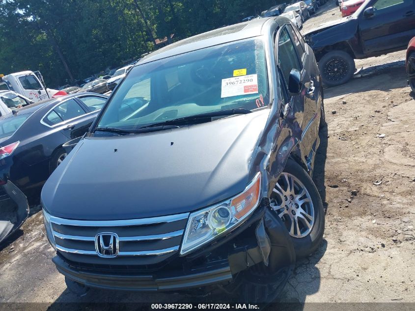 2012 Honda Odyssey Ex-L VIN: 5FNRL5H69CB003795 Lot: 39672290