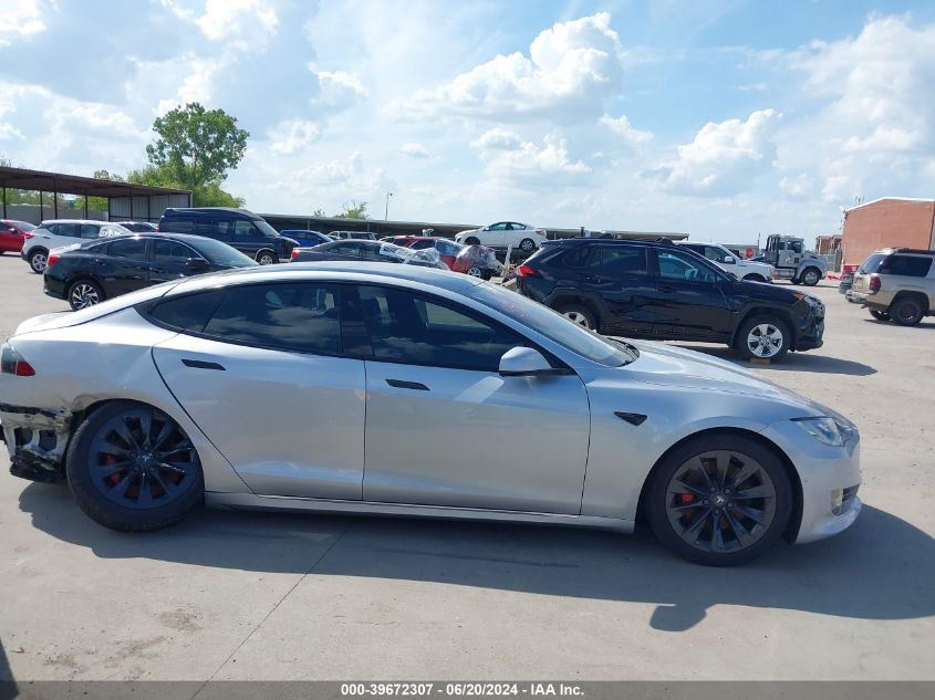 2018 Tesla Model S 100D/75D/P100D VIN: 5YJSA1E4XJF273540 Lot: 39672307